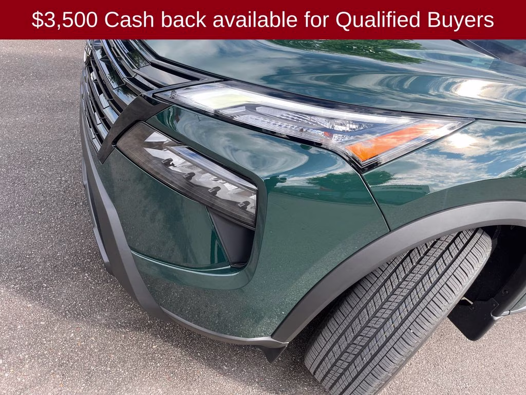 2026 Obsidian Green Nissan Rogue Dark Armor FWD SUV