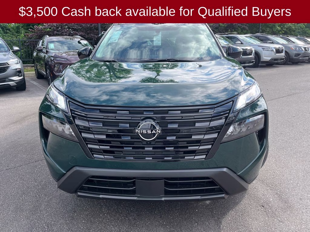 2026 Obsidian Green Nissan Rogue Dark Armor FWD SUV