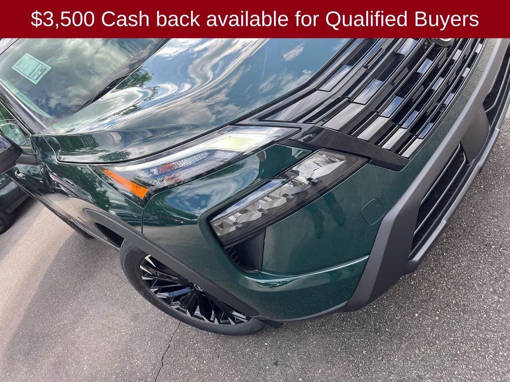 2026 Obsidian Green Nissan Rogue Dark Armor FWD SUV