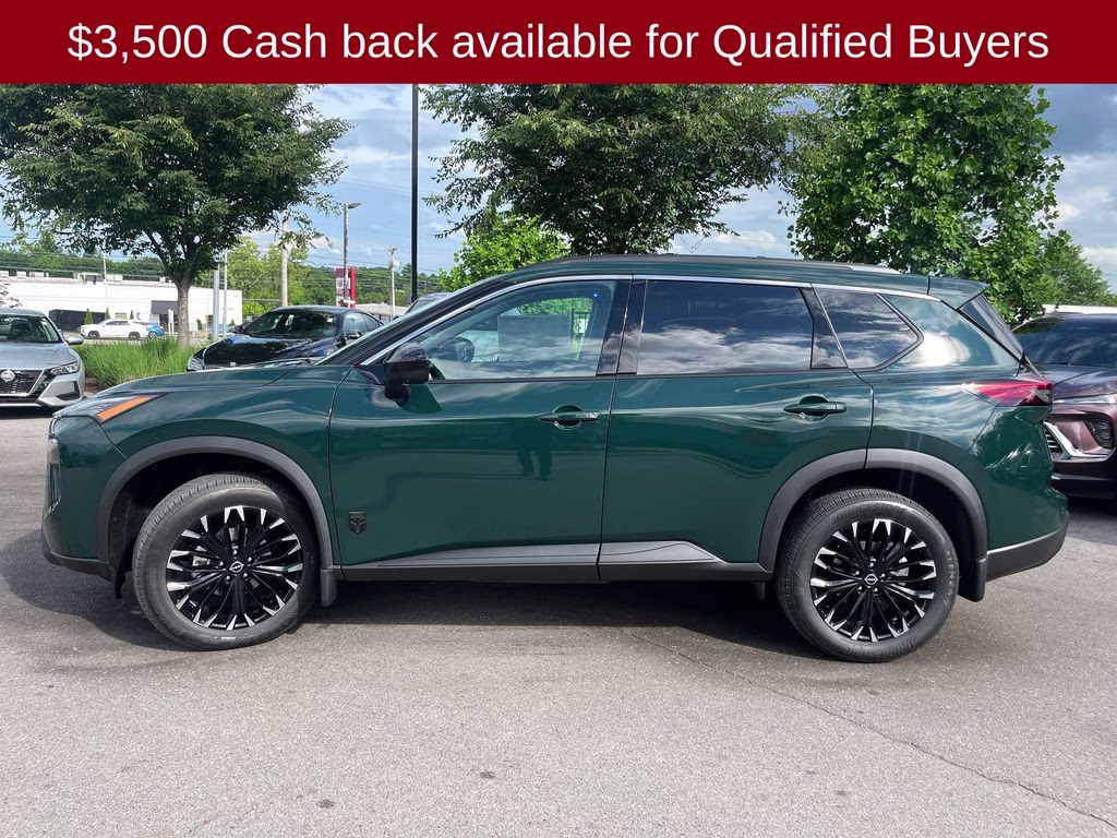 2026 Obsidian Green Nissan Rogue Dark Armor FWD SUV