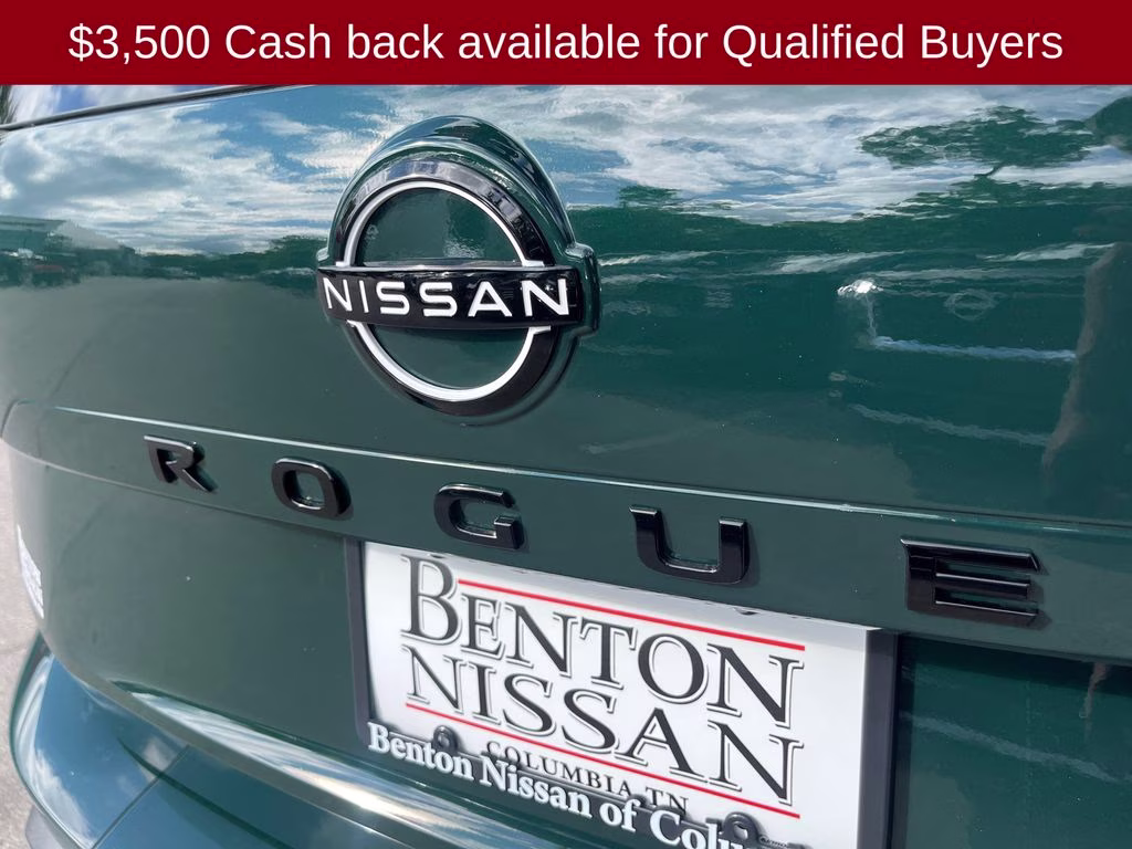 2026 Obsidian Green Nissan Rogue Dark Armor FWD SUV