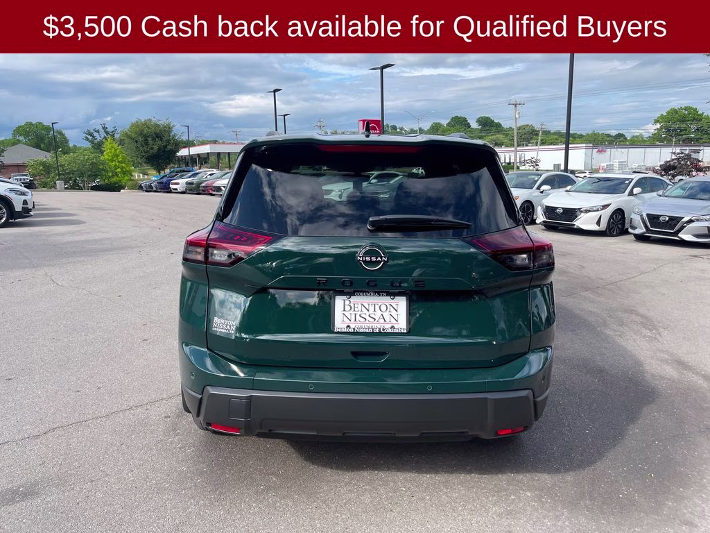 2026 Obsidian Green Nissan Rogue Dark Armor FWD SUV