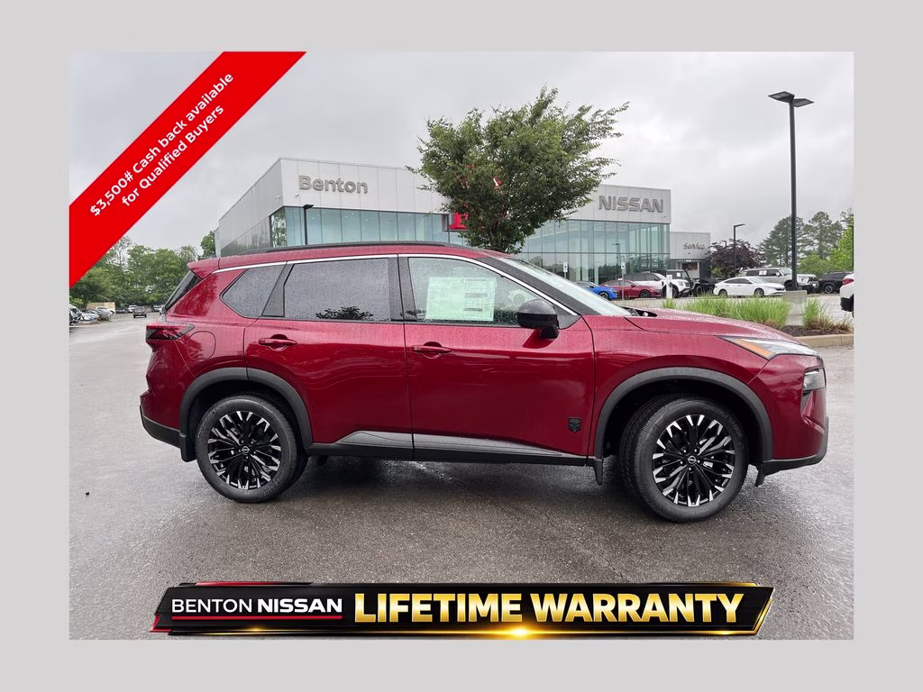 2026 Scarlet Ember Tintcoat Nissan Rogue Dark Armor FWD SUV