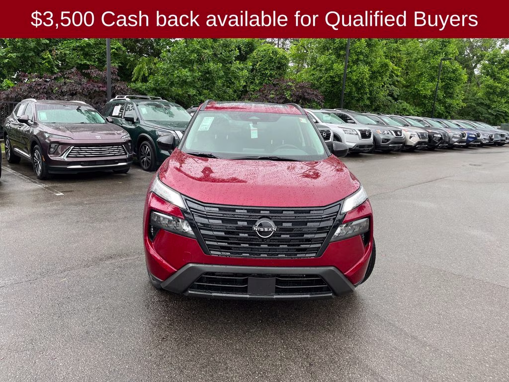 2026 Scarlet Ember Tintcoat Nissan Rogue Dark Armor FWD SUV