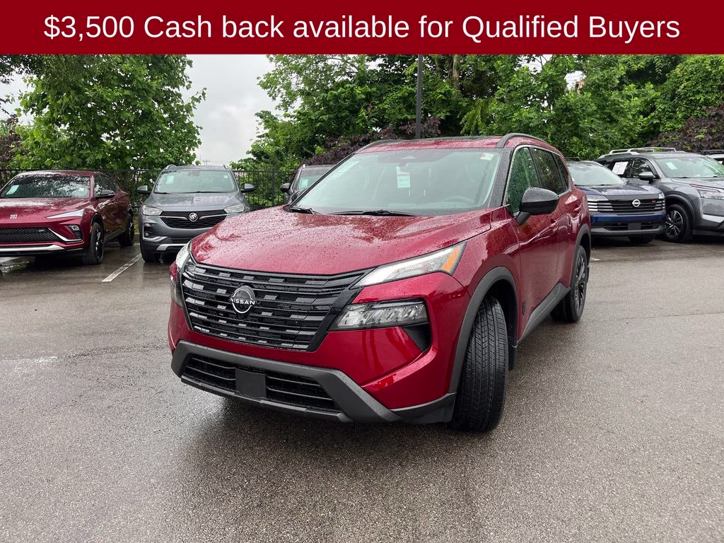 2026 Scarlet Ember Tintcoat Nissan Rogue Dark Armor FWD SUV