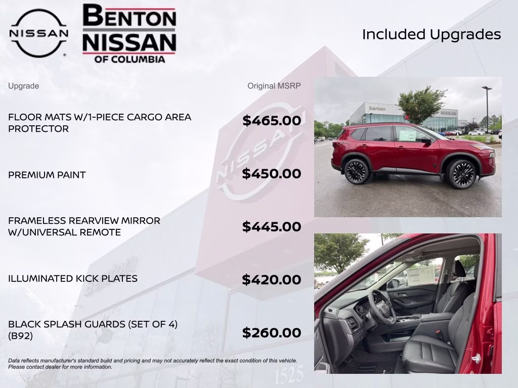 2026 Scarlet Ember Tintcoat Nissan Rogue Dark Armor FWD SUV