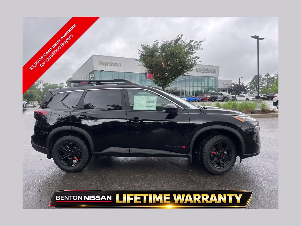 2026 Super Black Nissan Rogue Rock Creek AWD SUV