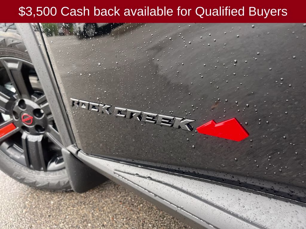 2026 Super Black Nissan Rogue Rock Creek AWD SUV