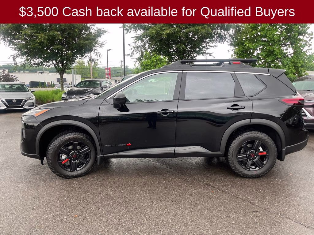 2026 Super Black Nissan Rogue Rock Creek AWD SUV