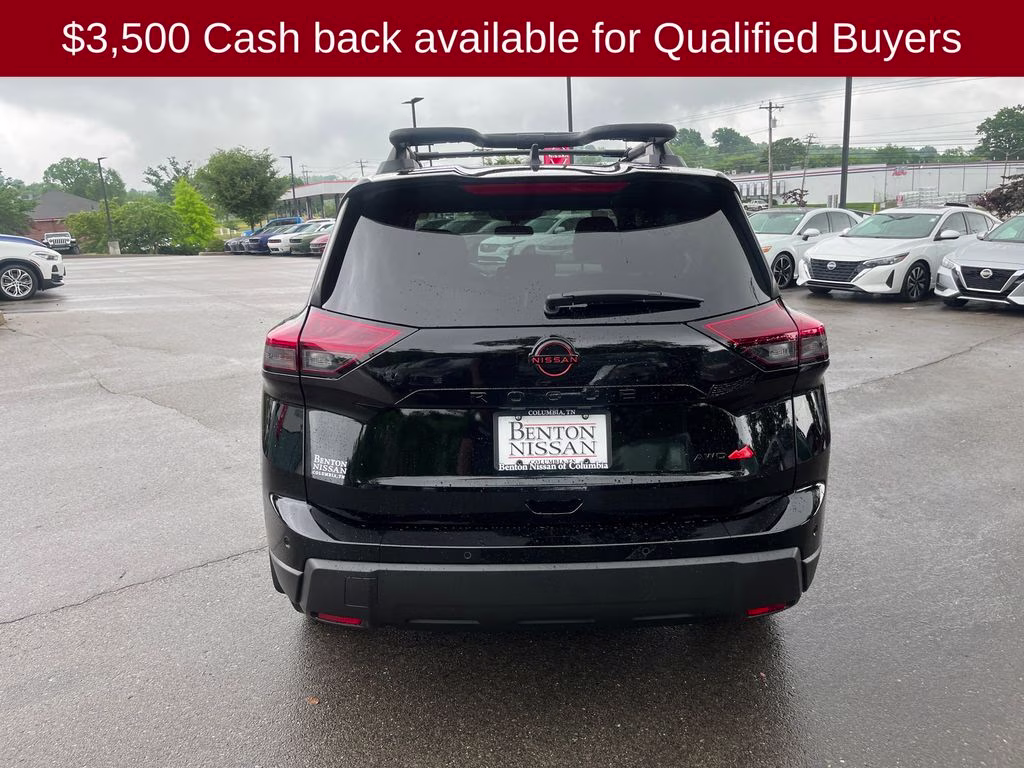 2026 Super Black Nissan Rogue Rock Creek AWD SUV