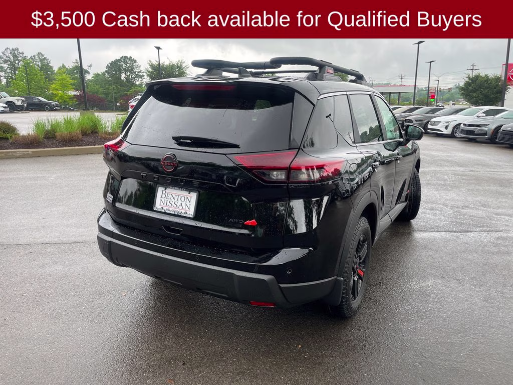 2026 Super Black Nissan Rogue Rock Creek AWD SUV