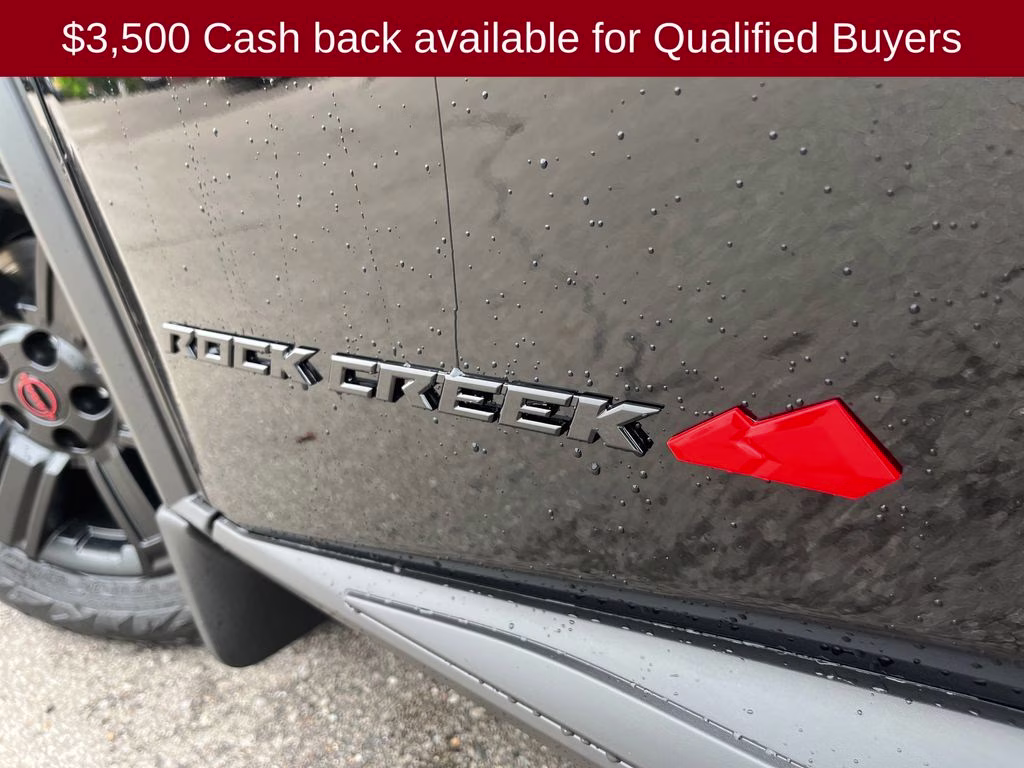 2026 Super Black Nissan Rogue Rock Creek AWD SUV