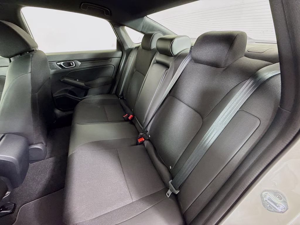 2026 Platinum White Pearl Honda Civic Sport FWD Sedan
