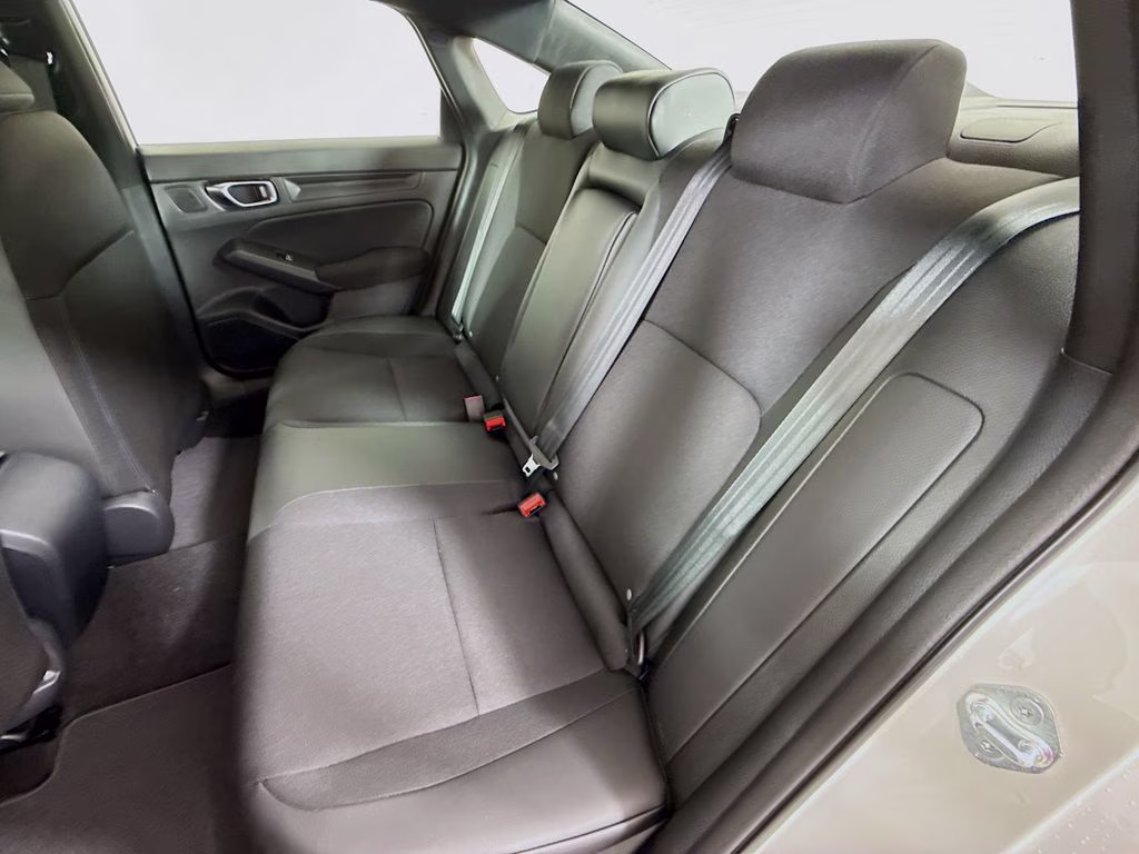 2026 Platinum White Pearl Honda Civic Sport FWD Sedan
