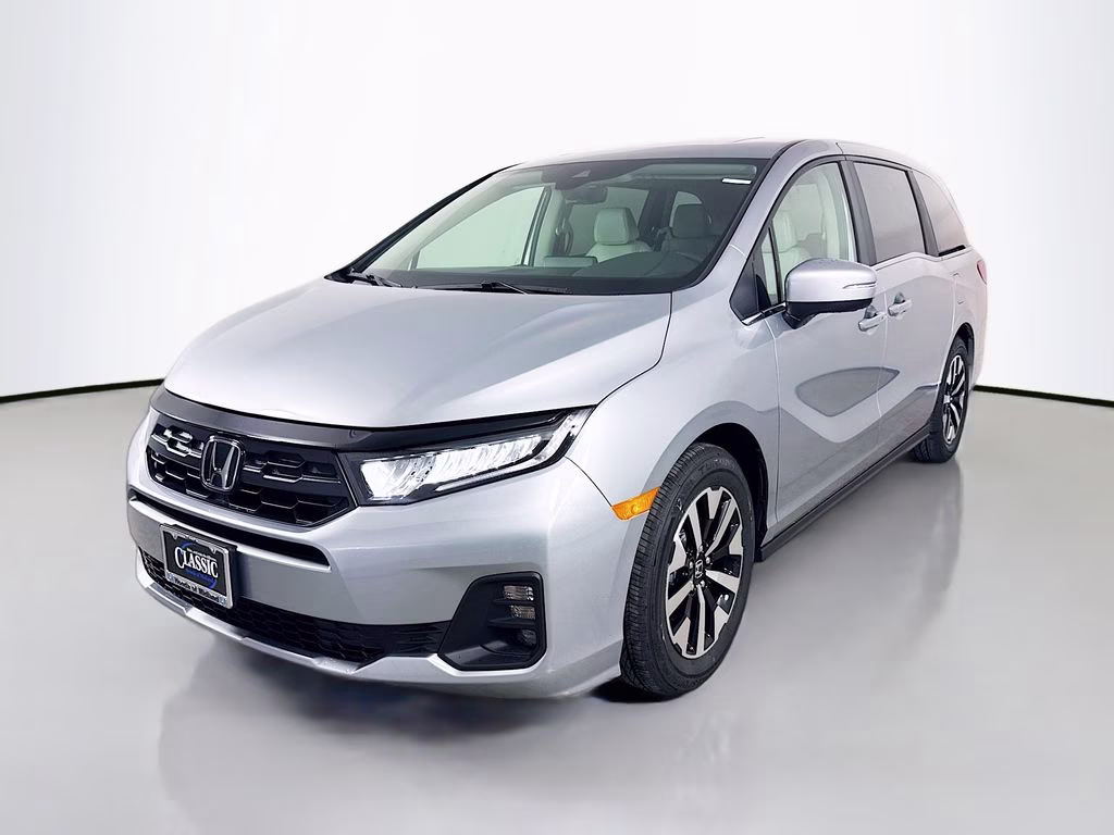 2026 Solar Silver Metallic Honda Odyssey EX-L FWD Van