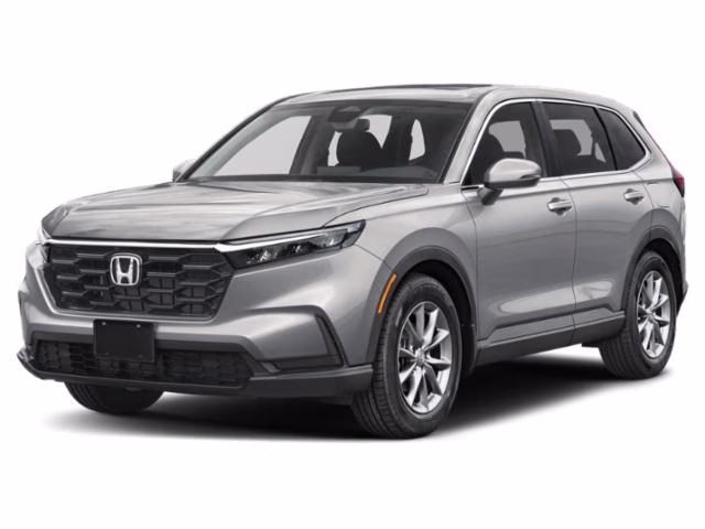 2026 Solar Silver Metallic Honda CR-V EX FWD SUV