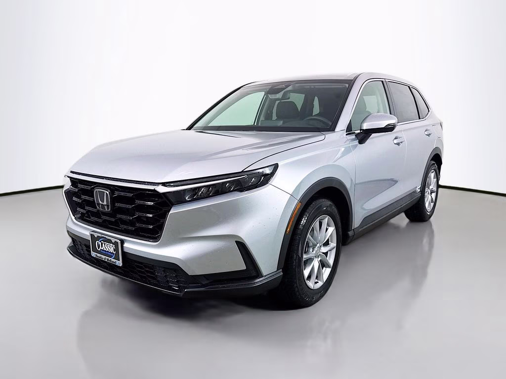 2026 Solar Silver Metallic Honda CR-V EX FWD SUV