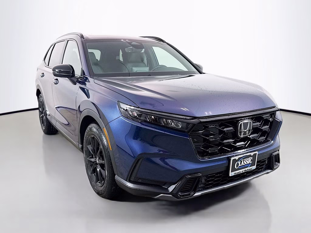 2026 Canyon River Blue Metallic Honda CR-V Hybrid Sport-L FWD SUV