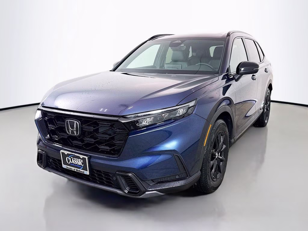 2026 Canyon River Blue Metallic Honda CR-V Hybrid Sport-L FWD SUV