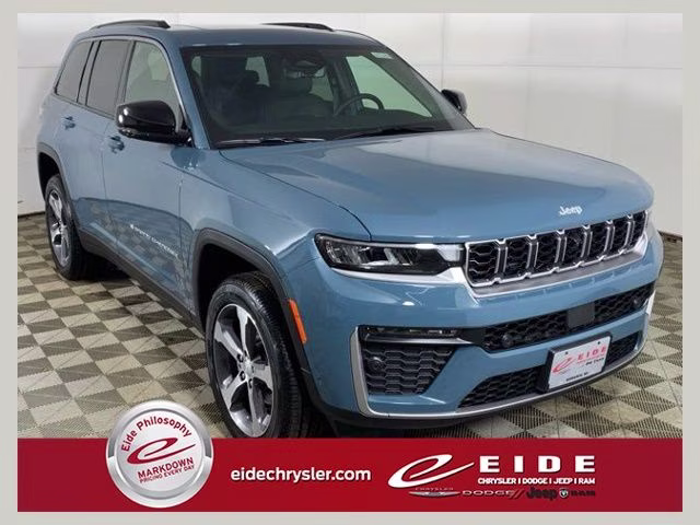 2026 Steel Blue Jeep Grand Cherokee Limited 4X4 SUV