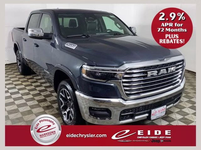 2026 Forged Blue Metallic Ram 1500 Laramie 4X4 Truck