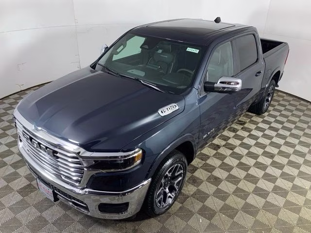 2026 Forged Blue Metallic Ram 1500 Laramie 4X4 Truck