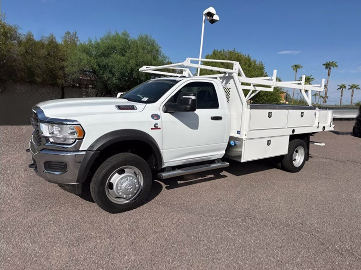 2026 Bright White Ram 5500HD Tradesman 4X4 Truck
