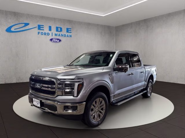 2026 Iconic Silver Metallic Ford F-150 Lariat Chrome 4X4 Truck