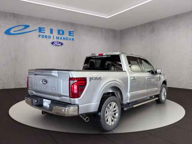 2026 Iconic Silver Metallic Ford F-150 Lariat Chrome 4X4 Truck