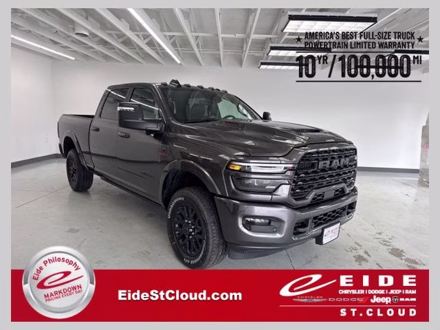 2026 Granite Crystal Metallic Clearcoat Ram 3500 Limited Night Edition 4X4 Truck