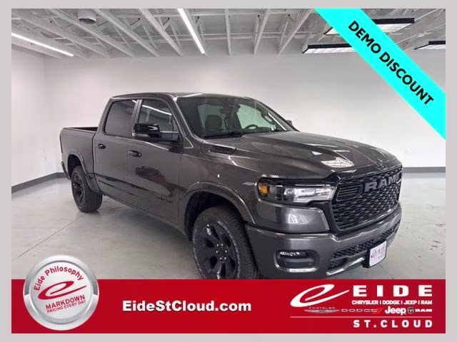 2026 Granite Crystal Metallic Clearcoat Ram 1500 Big Horn Night Edition 4X4 Truck