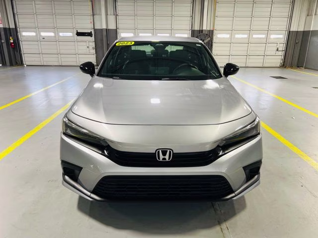 2023 Silver Honda Civic Sport FWD Sedan