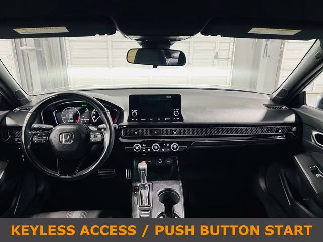 2023 Silver Honda Civic Sport FWD Sedan
