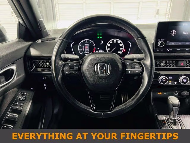 2023 Silver Honda Civic Sport FWD Sedan