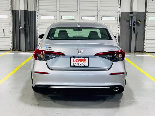 2023 Silver Honda Civic Sport FWD Sedan