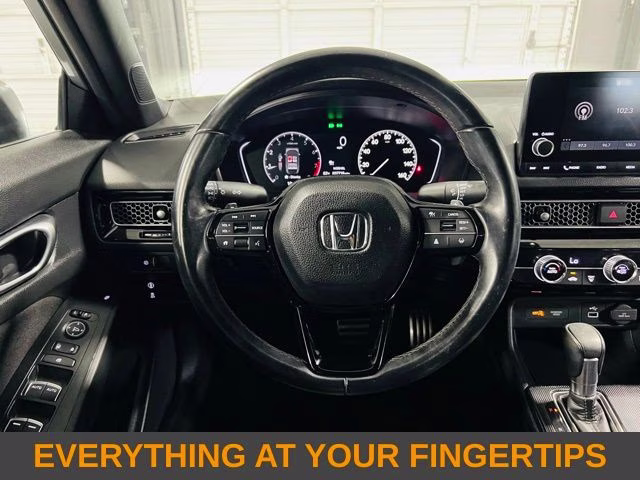 2023 Silver Honda Civic Sport FWD Sedan