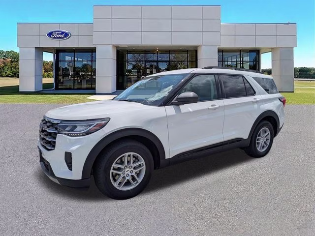 2026 White Ford Explorer Active RWD SUV