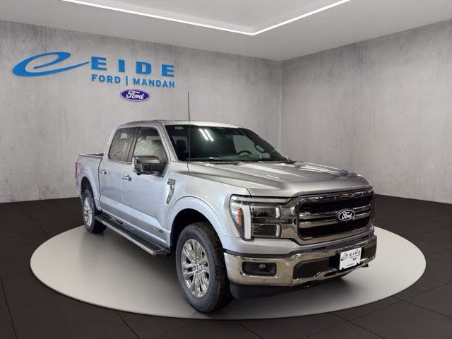 2026 Iconic Silver Metallic Ford F-150 Lariat Chrome 4X4 Truck