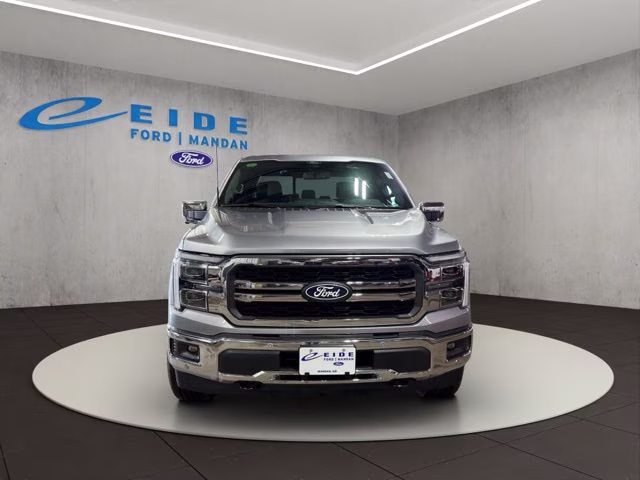 2026 Iconic Silver Metallic Ford F-150 Lariat Chrome 4X4 Truck