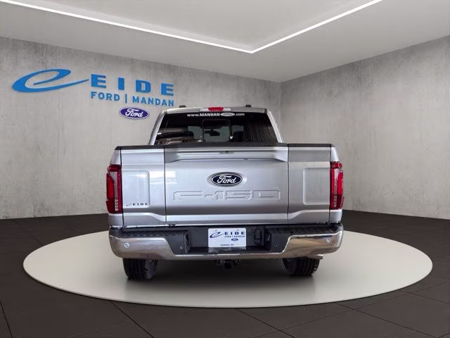 2026 Iconic Silver Metallic Ford F-150 Lariat Chrome 4X4 Truck