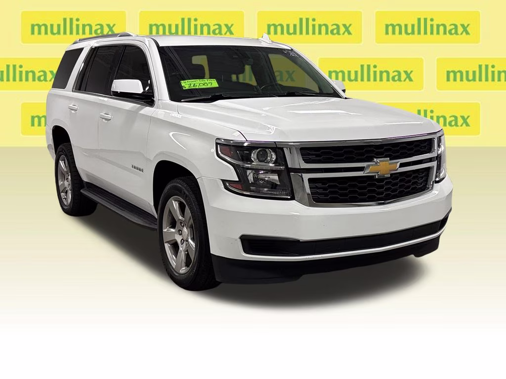 2019 Summit White Chevrolet Tahoe LS RWD SUV