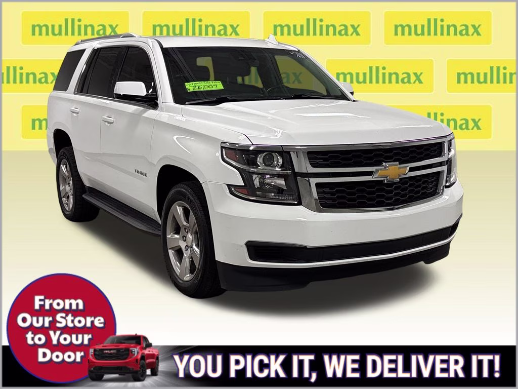 2019 Summit White Chevrolet Tahoe LS RWD SUV