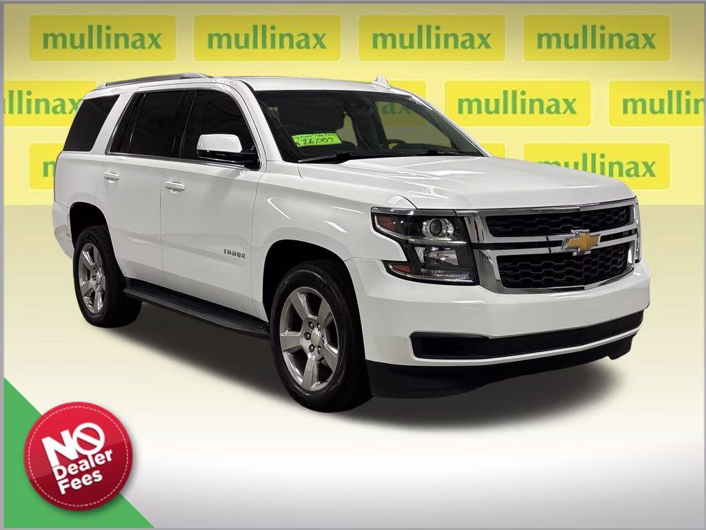 2019 Summit White Chevrolet Tahoe LS RWD SUV