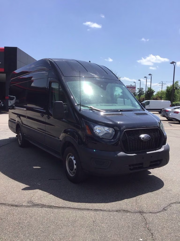 2023 Black Metallic Ford Transit-250 Base RWD Van