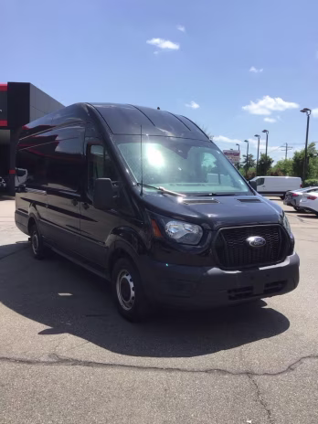 2023 Black Metallic Ford Transit-250 Base RWD Van