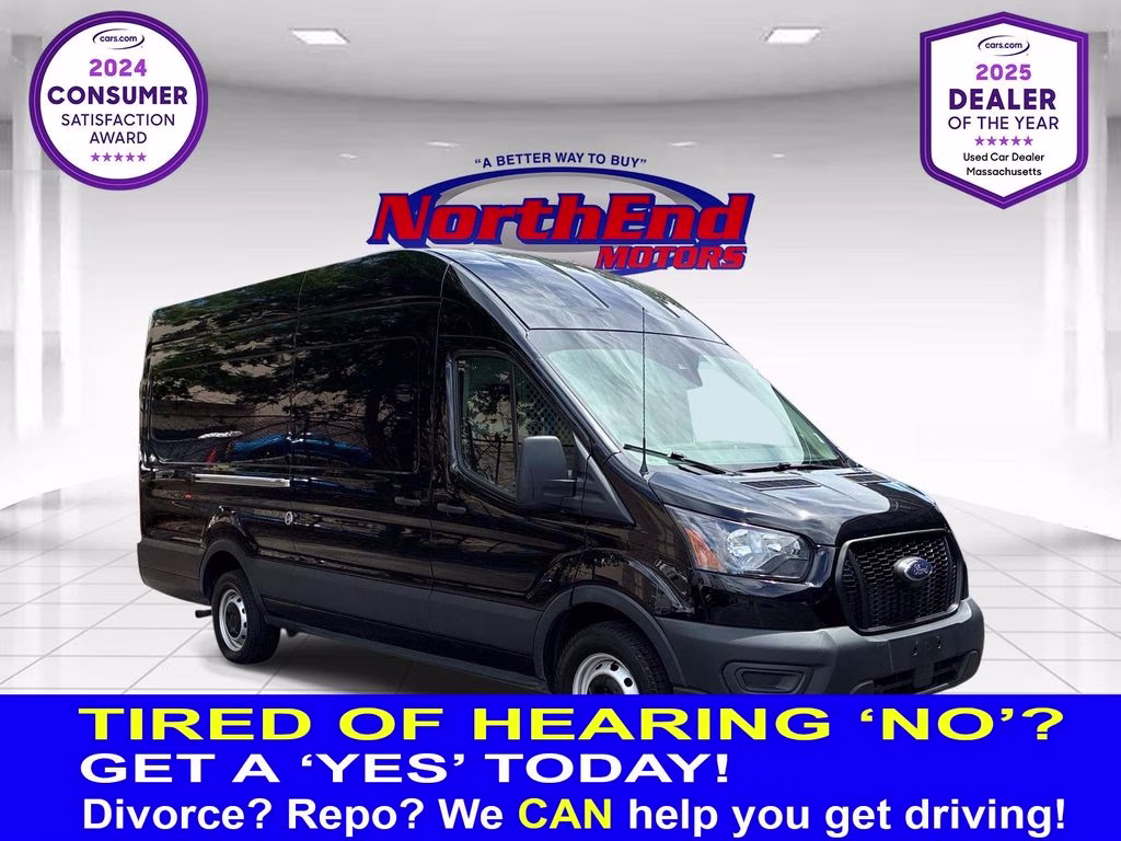 2023 Black Metallic Ford Transit-250 Base RWD Van