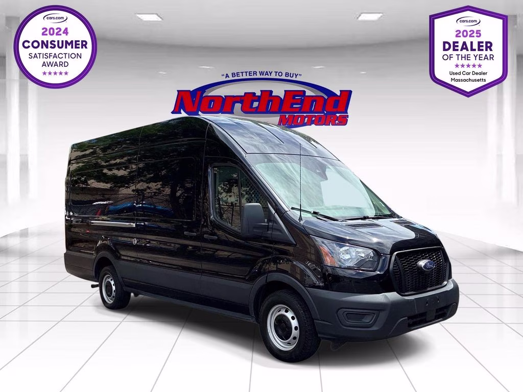 2023 Black Metallic Ford Transit-250 Base RWD Van