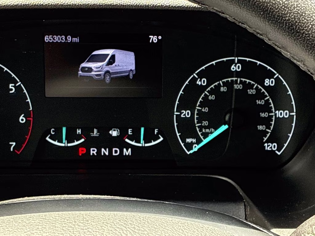 2023 Black Metallic Ford Transit-250 Base RWD Van