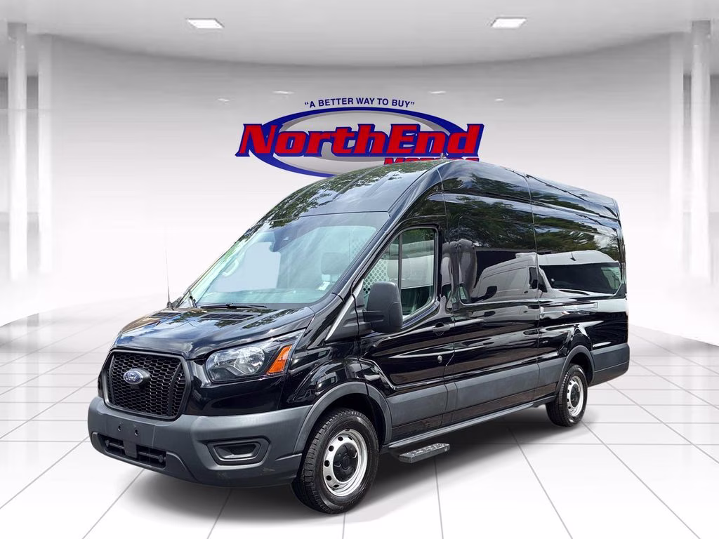 2023 Black Metallic Ford Transit-250 Base RWD Van