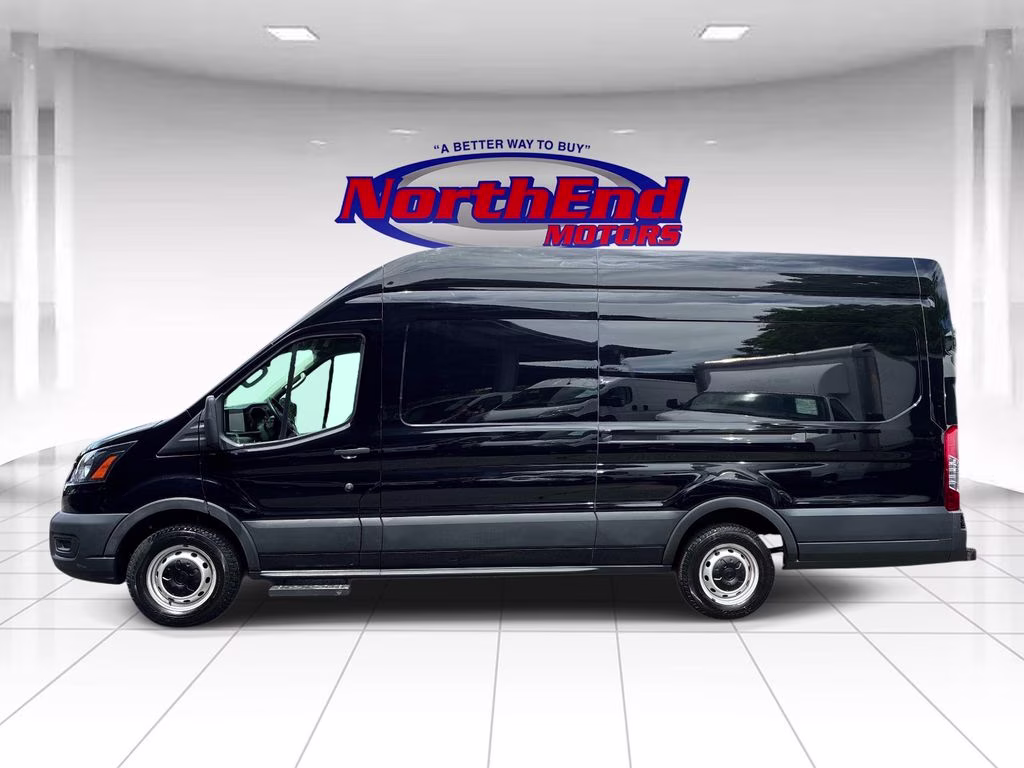 2023 Black Metallic Ford Transit-250 Base RWD Van
